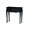 Console / commode 1 Tiroir LOUISA - coloris noir image pub1