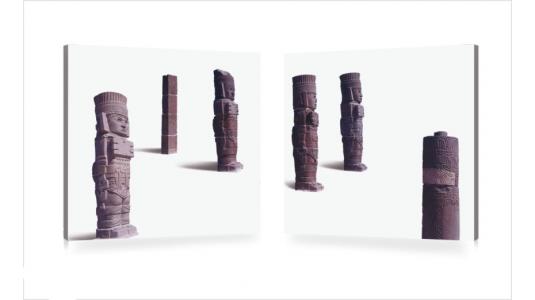 Ensemble de 2 tableaux design STONES image 1