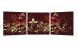 Ensemble de 3 tableaux design ARABESQUES image 1