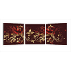 Ensemble de 3 tableaux design ARABESQUES image pub1