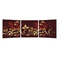 Ensemble de 3 tableaux design ARABESQUES image pub1