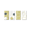 Ensemble de 4 tableaux design BUBBLES image pub1