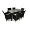 Ensemble de jardin ANGUILLA - 6chaises et 1 table