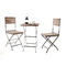 Ensemble table et chaises de jardin bistrot Willord