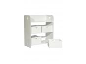 Etag&egrave;re  de rangement enfant 4 bacs ETOILE