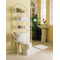 Etag&egrave;re de toilette blanche Clo&eacute;