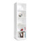 Etag&egrave;re design laqu&eacute;e blanche BECKET