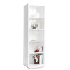 Etag&egrave;re design laqu&eacute;e blanche BECKET
