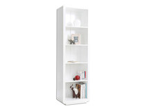 Etag&egrave;re design laqu&eacute;e blanche BECKET