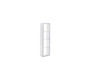 Etag&egrave;re design laqu&eacute;e blanche HAILY
