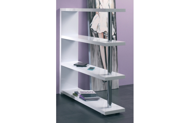 Etag&egrave;re design laqu&eacute;e blanche NEW MATIX
