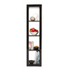 Etag&egrave;re design laqu&eacute;e noire HAILY