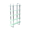 Etag&egrave;re haute moderne en verre 5 niveaux INOLA  image pub1