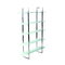 Etag&egrave;re haute moderne en verre 5 niveaux INOLA 