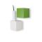 Etag&egrave;re murale design blanche CUBIK