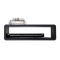 Etag&egrave;re murale design noire TIA