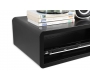 Etag&egrave;re murale design noire TIA