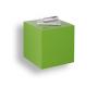 Etag&egrave;re murale design verte CUBIK