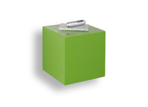 Etag&egrave;re murale design verte CUBIK
