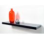 Etag&egrave;re murale noire design 80 cm Manhattan