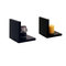 Etag&egrave;re murale noire en bois Cascade L (lot de 2)