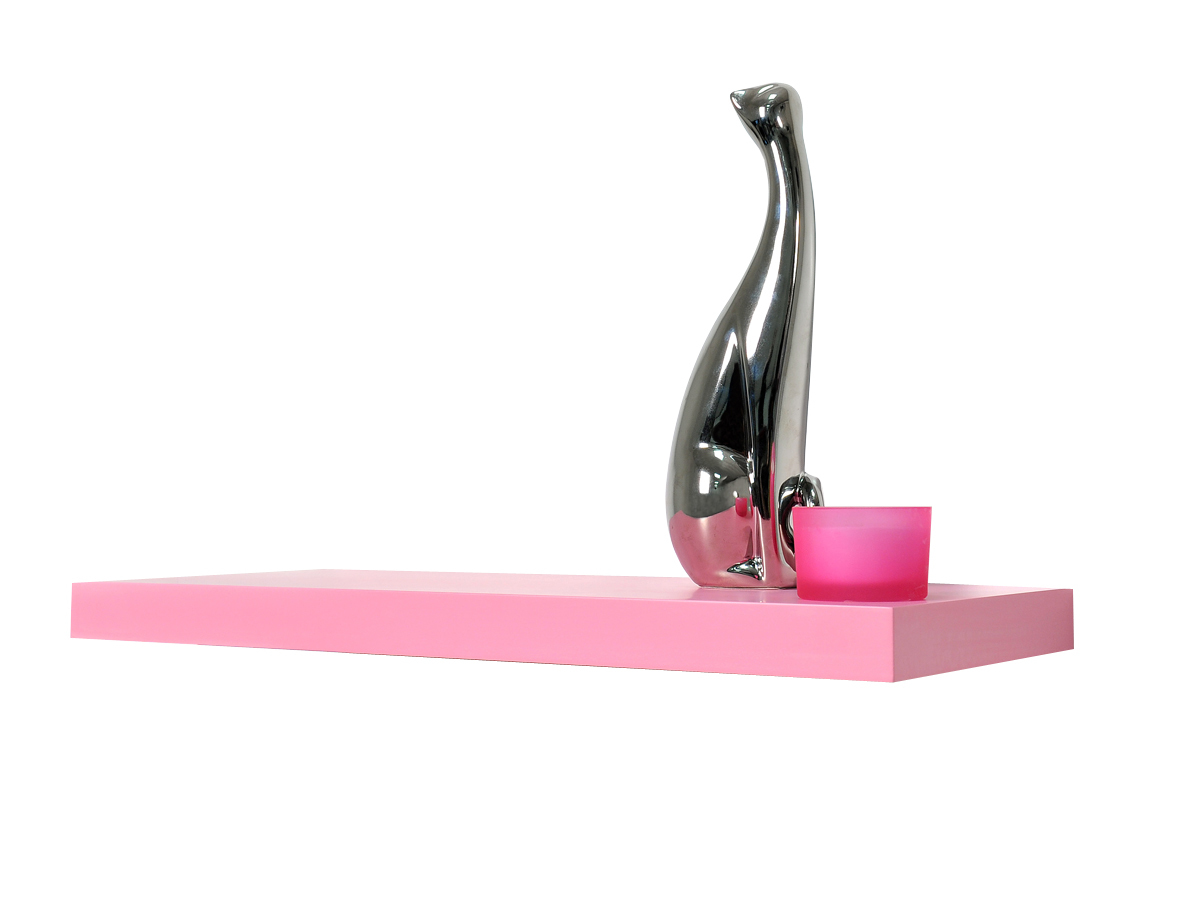 Etag&egrave;re murale rose design 60 cm  MANHATTAN