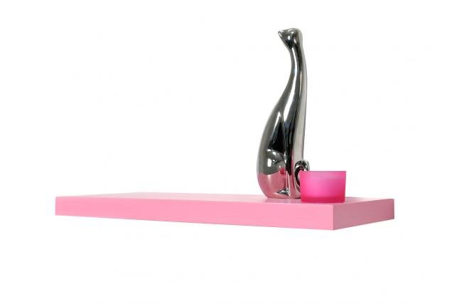Etag&egrave;re murale rose design 60 cm  MANHATTAN