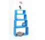 Etag&egrave;re Pop bleu rectangle (lot de 4)
