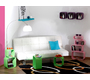 Etag&egrave;re Pop carr&eacute;e vert (lot de 4)