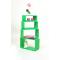 Etag&egrave;re Pop vert rectangle (lot de 4)