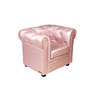 Fauteuil BABY CHESTERFIELD - coloris nacr&eacute; image pub1