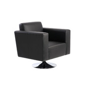 Fauteuil Boston noir - pivotant image pub1