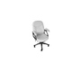 Fauteuil / chaise de bureau blanc design Enzo