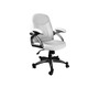 Fauteuil / chaise de bureau blanc design Enzo