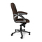 Fauteuil / chaise de bureau chocolat Enzo