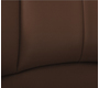 Fauteuil / chaise de bureau chocolat Enzo