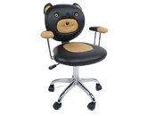 Fauteuil / chaise de bureau enfant ours L&eacute;o