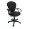 Fauteuil / chaise de bureau noir Ivano