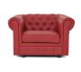 Fauteuil CHESTERFIELD groseille