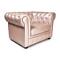 Fauteuil Chesterfield nacr&eacute; design