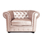 Fauteuil Chesterfield nacr&eacute; design