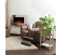 Fauteuil CLUB colori Taupe - cro&ucirc;te de cuir image 1