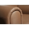 Fauteuil Club taupe cuir