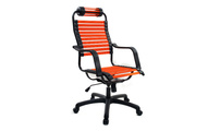 Fauteuil de bureau design Elastique Orange Stardust V1