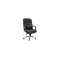 Fauteuil de bureau / direction en cuir noir Donatello