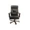Fauteuil de bureau / direction en cuir noir Monalisa