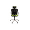 Fauteuil de bureau ergonomique anis et noir UP TO YOU