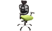 Fauteuil de bureau ergonomique anis et violet UP TO YOU