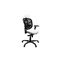 Fauteuil de bureau ergonomique blanc et noir UP TO YOU