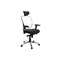 Fauteuil de bureau ergonomique gris anthracite et blanc UP TO YOU